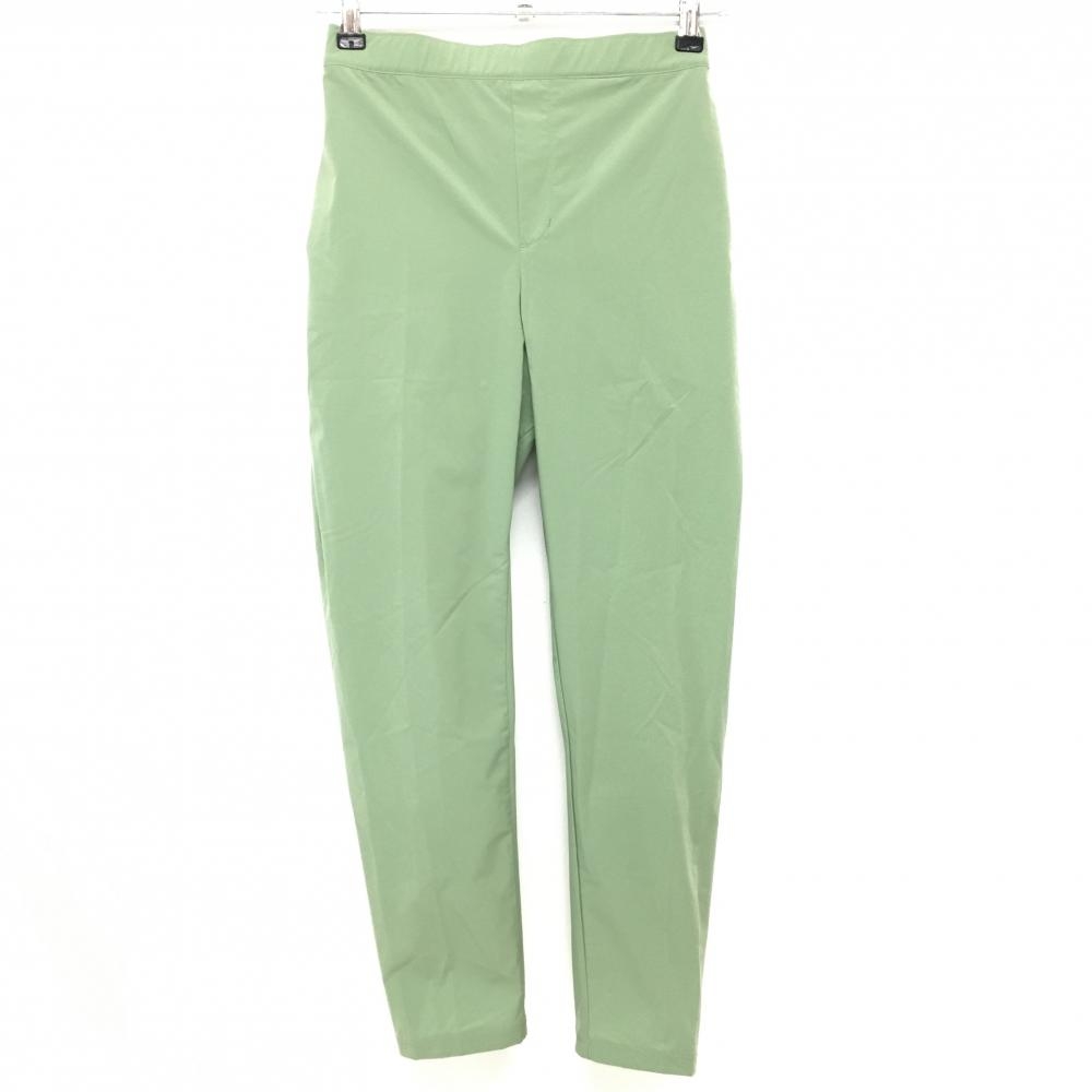 【新品】ルコック パンツ ライトグリーン ウエスゴム ストレッチ レディース S ゴルフウェア 2023年モデル le coq sportif
