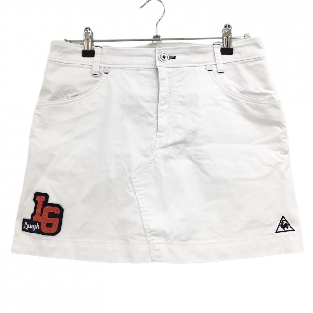 ルコックゴルフ スカート 白 内側インナーパンツ ストレッチ  レディース 13 ゴルフウェア le coq sportif