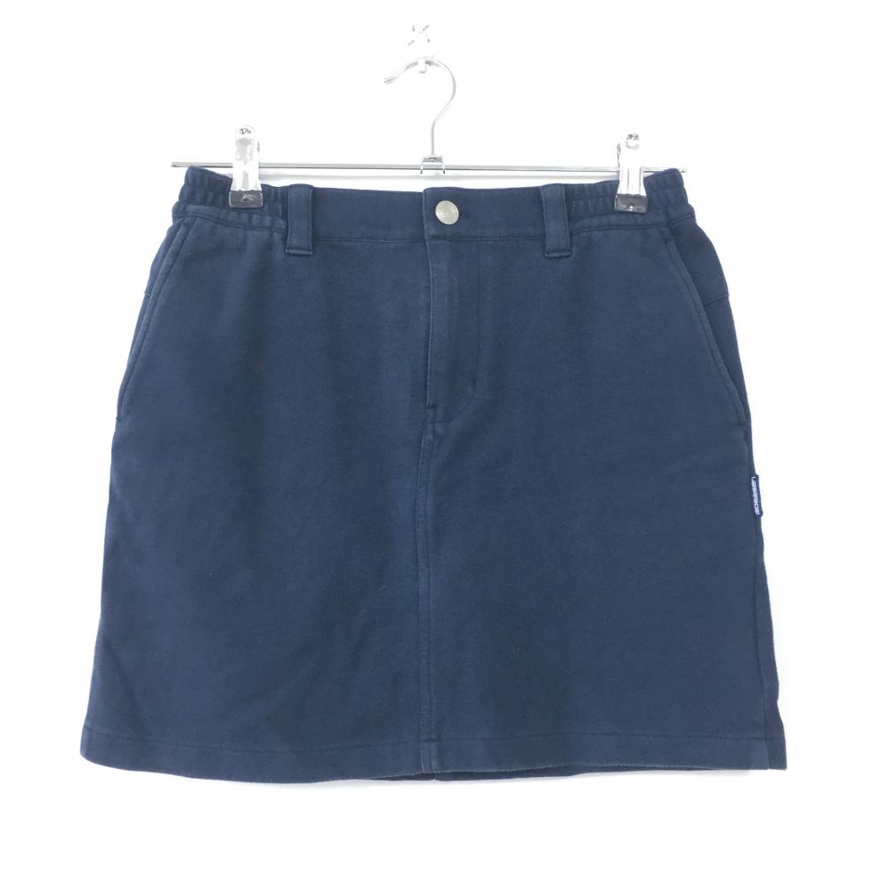 訳あり＊Rosasen ロサーセン スカート ネイビ シンプル ストレッチ レディース M ゴルフウェア