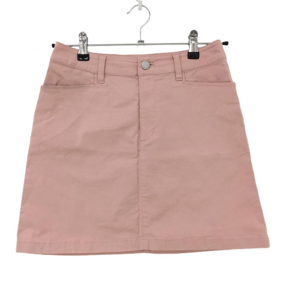 ロサーセン スカート ライトピンク バックロゴ刺しゅう レディース S ゴルフウェア Rosasen