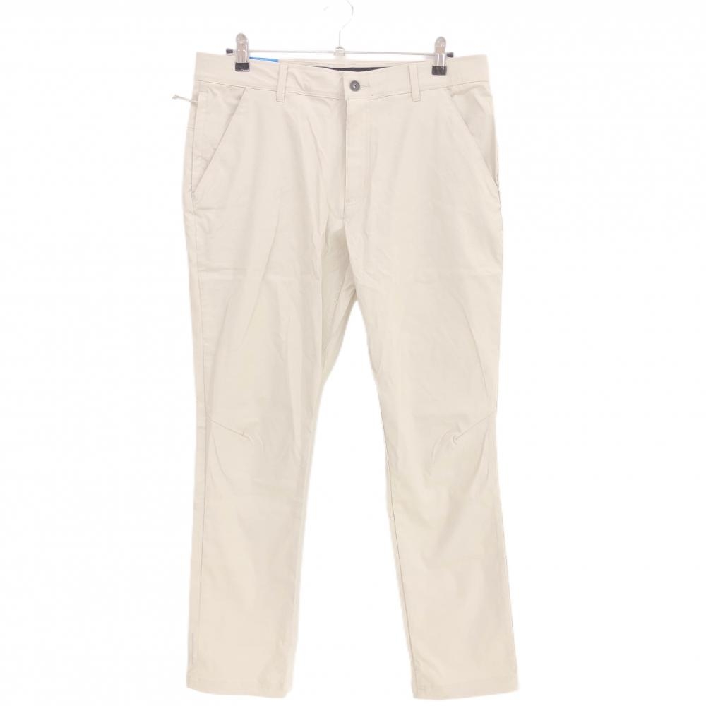 【新品】コロンビア パンツ ライトベージュ 裾ドローコード ウエストゴム メンズ 34W×32L ゴルフウェア Columbia