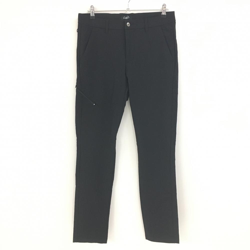 【美品】アーノルドパーマーゴルフ パンツ 黒×ライトグレー ストレッチ メンズ XO ゴルフウェア 大きいサイズ Arnold Palmer　GOLF