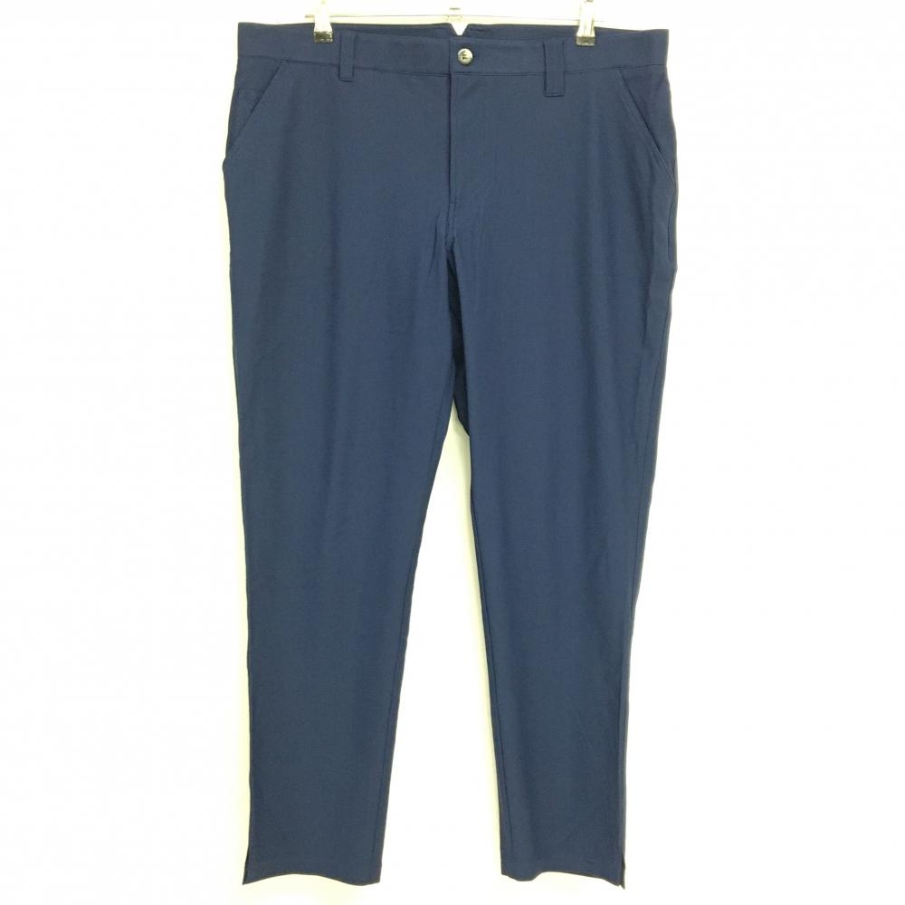 【超美品】ジーディーオーオリジナル パンツ ネイビー ストレッチ シンプル メンズ 9 ゴルフウェア 大きいサイズ GDO ORIGINAL