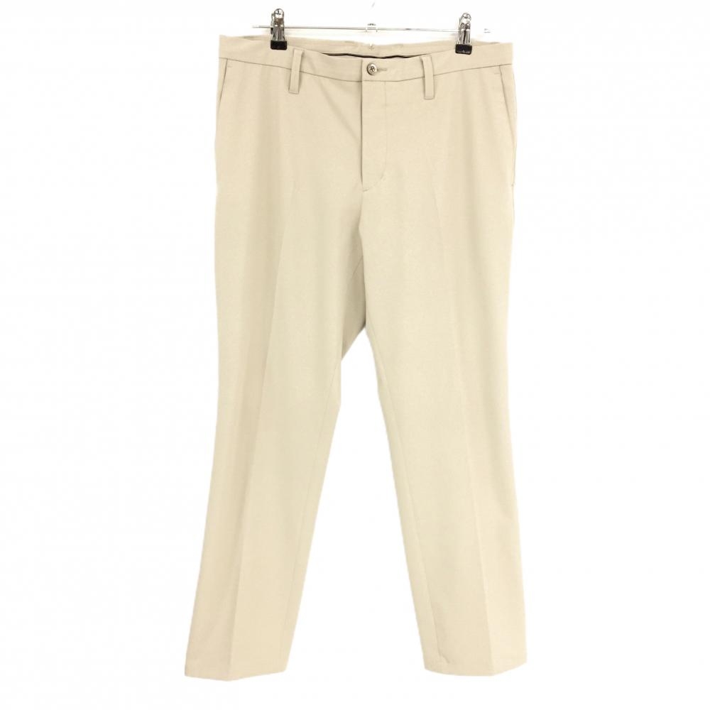 【超美品】フェリージイルゴルフ パンツ ベージュ 後ポケットロゴ ストレッチ メンズ L ゴルフウェア Felisi IL GOLF