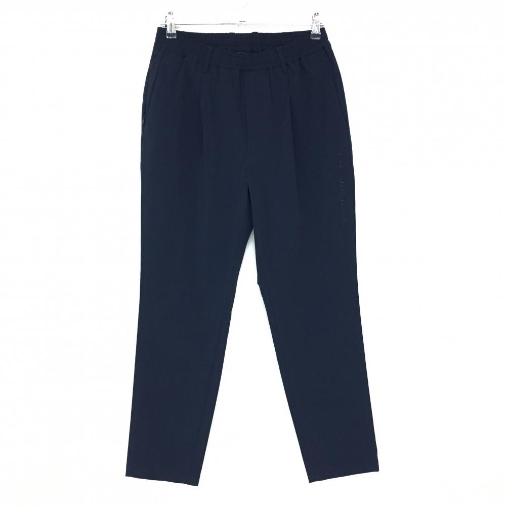 【超美品】ユナイテッドアローズ パンツ ネイビー ウエストゴム ストレッチ メンズ LARGE ゴルフウェア UNITED ARROWS GOLF