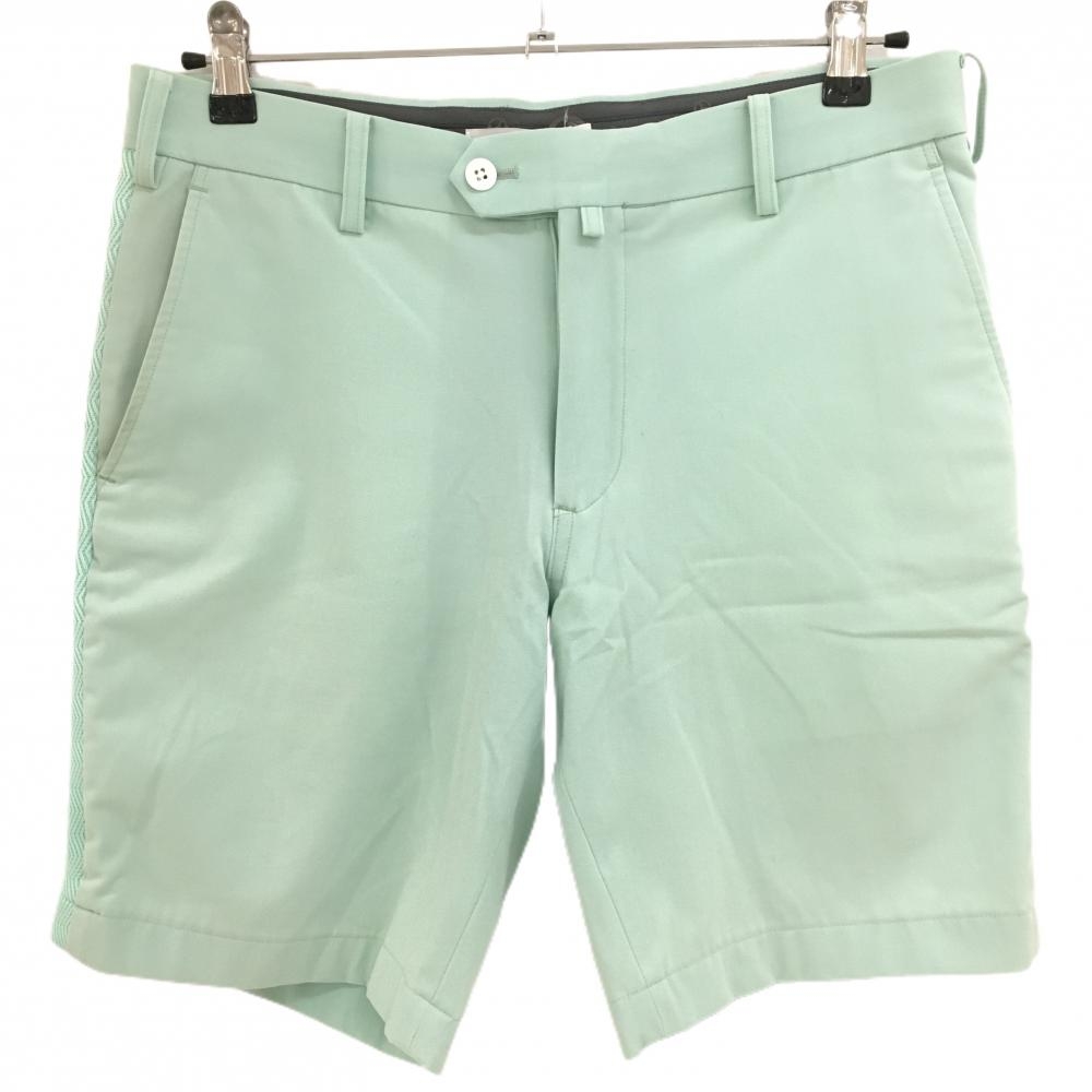 モンジー ハーフパンツ ライトグリーン シンプル  メンズ S ゴルフウェア monzee