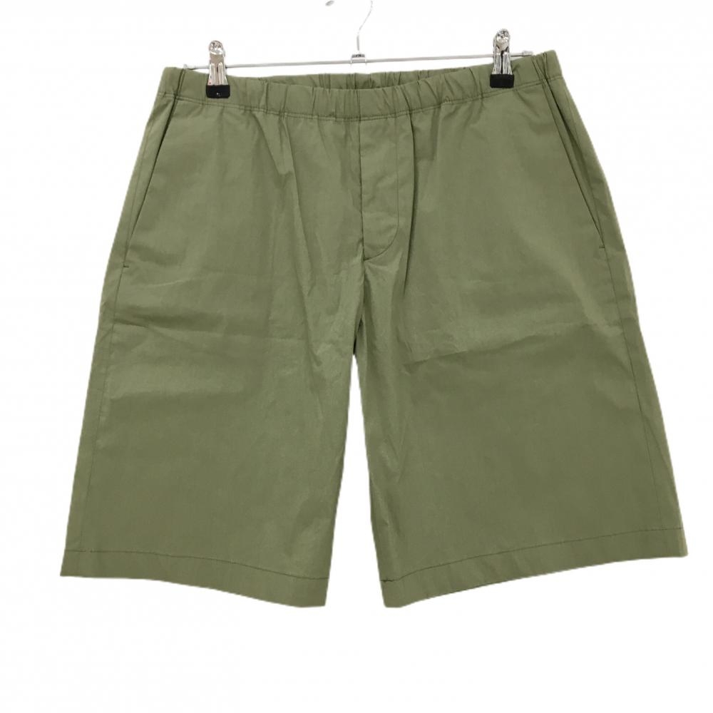 【新品】カルバンクライン ハーフパンツ カーキ ウエストゴム 調整紐 メンズ S ゴルフウェア CalvinKlein