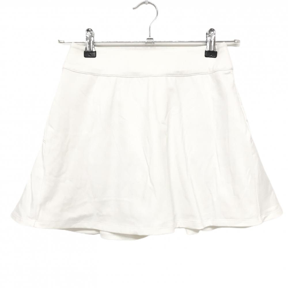 【新品】アンサネス スカート 白 ストレッチ 内側インナーパンツ  レディース S ゴルフウェア ANSUNESS