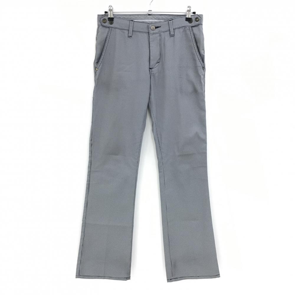 エドウィン パンツ 白×黒 千鳥柄 メンズ M ゴルフウェア EDWIN GOLF