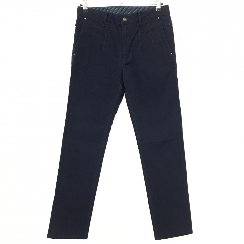 セントアンドリュース パンツ シンプル コットン混 ネイビー  メンズ S ゴルフウェア St ANDREWS