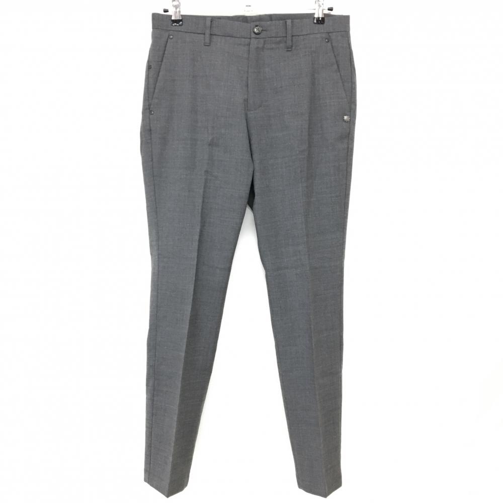 【超美品】セントアンドリュース パンツ グレー MIROGLIO LANA 裏地付き ウール混 メンズ M ゴルフウェア 2023年モデル St ANDREWS