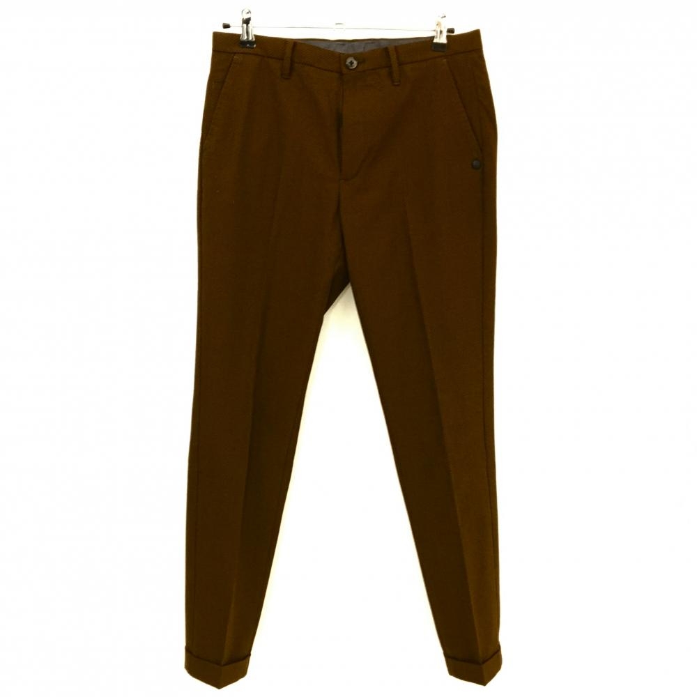 セントアンドリュース パンツ ブラウン 織生地 ウール混 メンズ M　 ゴルフウェア 2025年モデル St ANDREWS