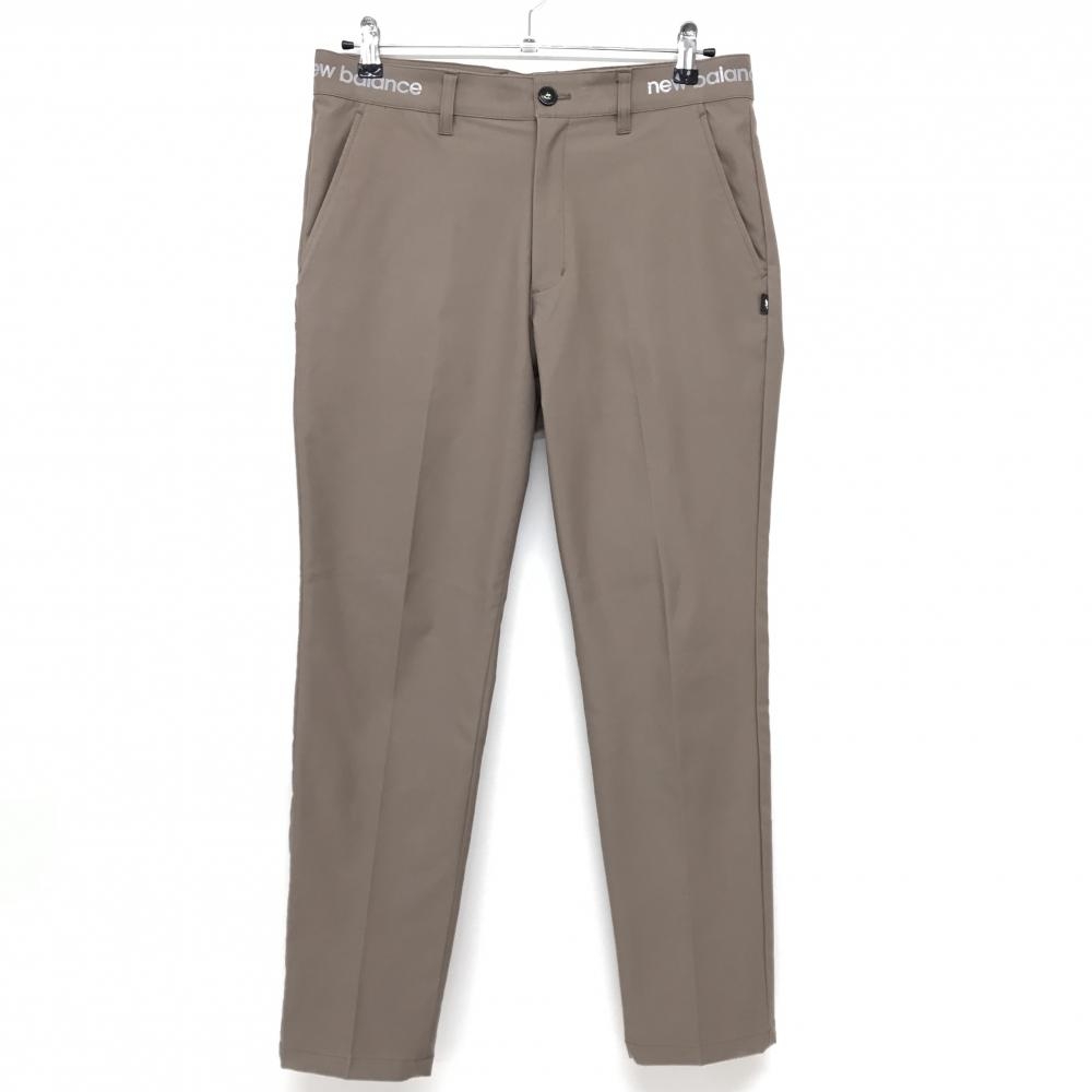【超美品】ニューバランスゴルフ パンツ ブラウン ストレッチ メンズ 4(M) ゴルフウェア 2025年モデル New Balance