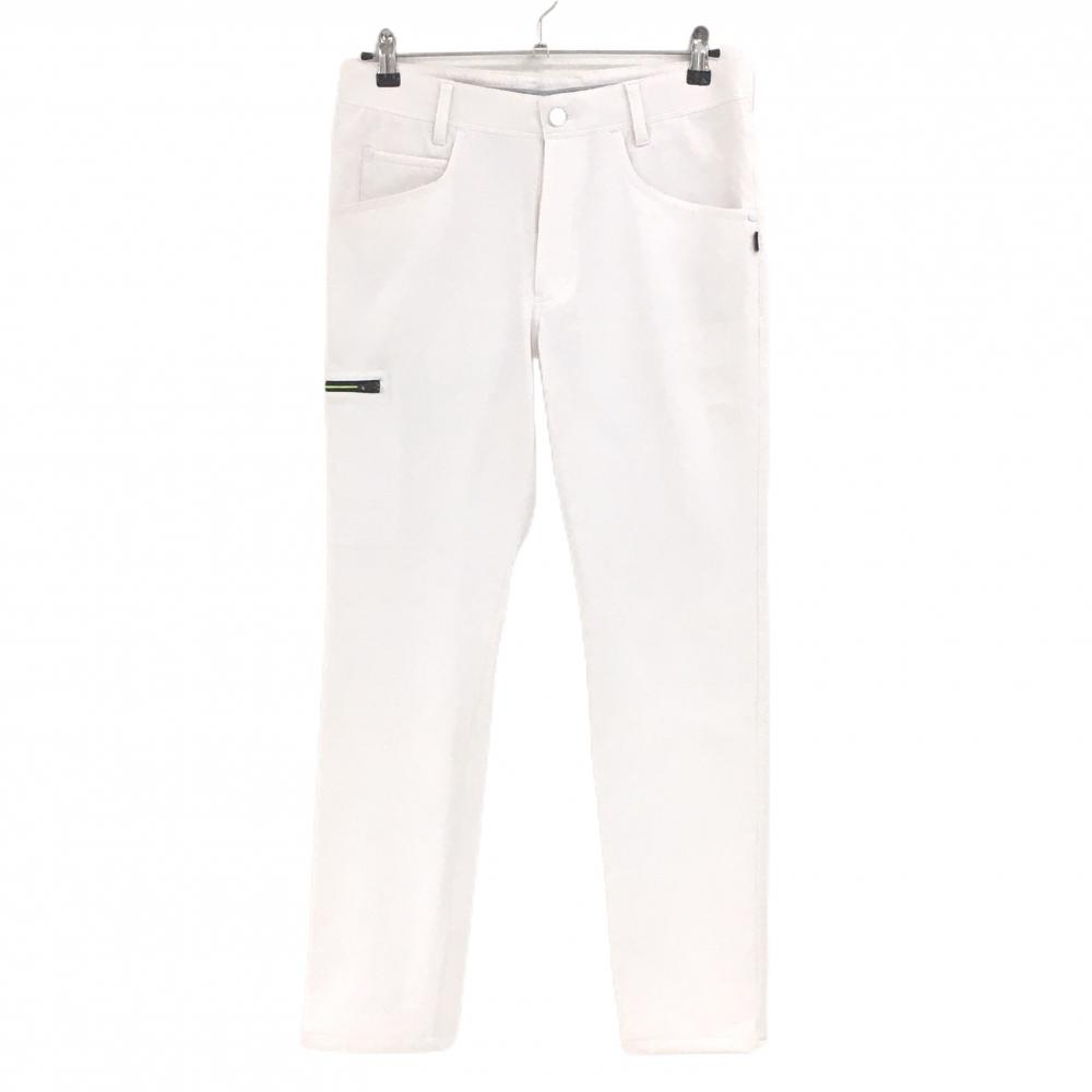 【美品】ニューバランスゴルフ パンツ 白 複数ポケット メンズ 4(M) ゴルフウェア 2024年モデル New Balance