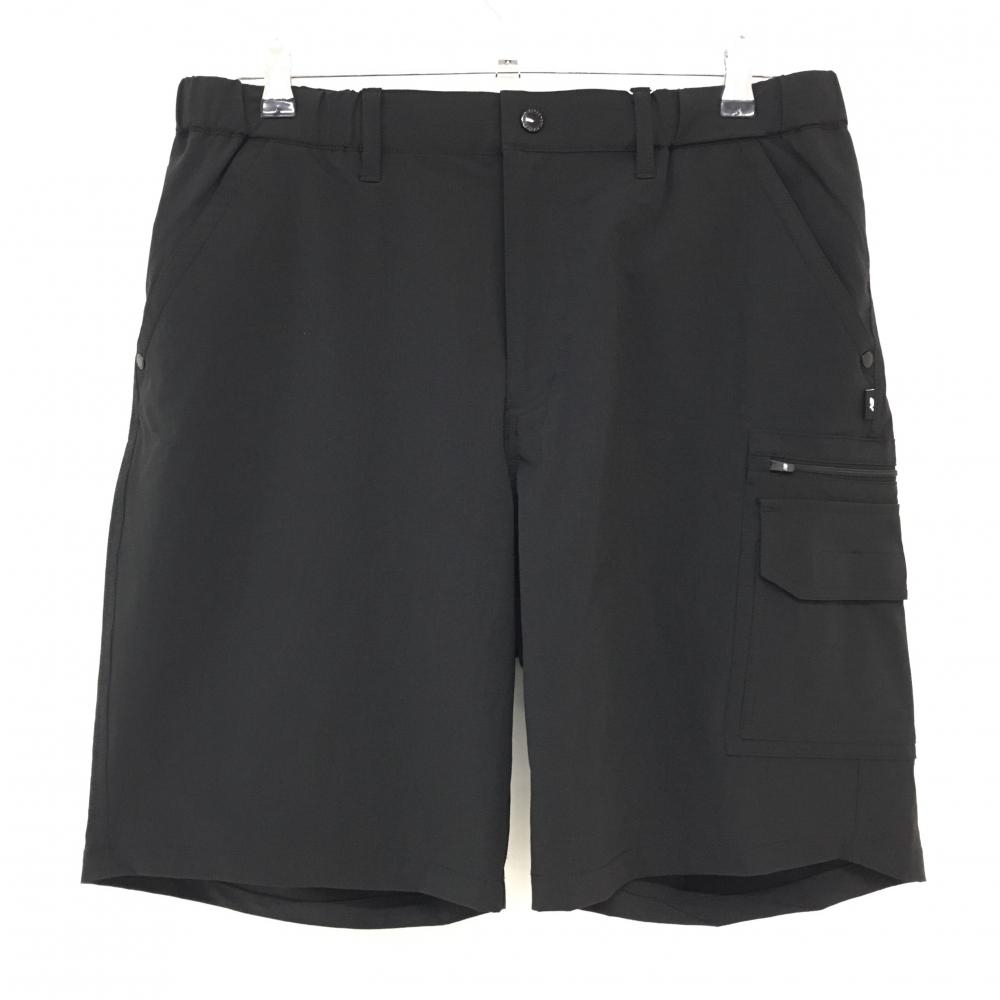 【新品】ニューバランスゴルフ ハーフパンツ 黒 ウエストゴム 吸湿速乾性 ICETONE メンズ 6(XL) ゴルフウェア 2026年モデル New Balance