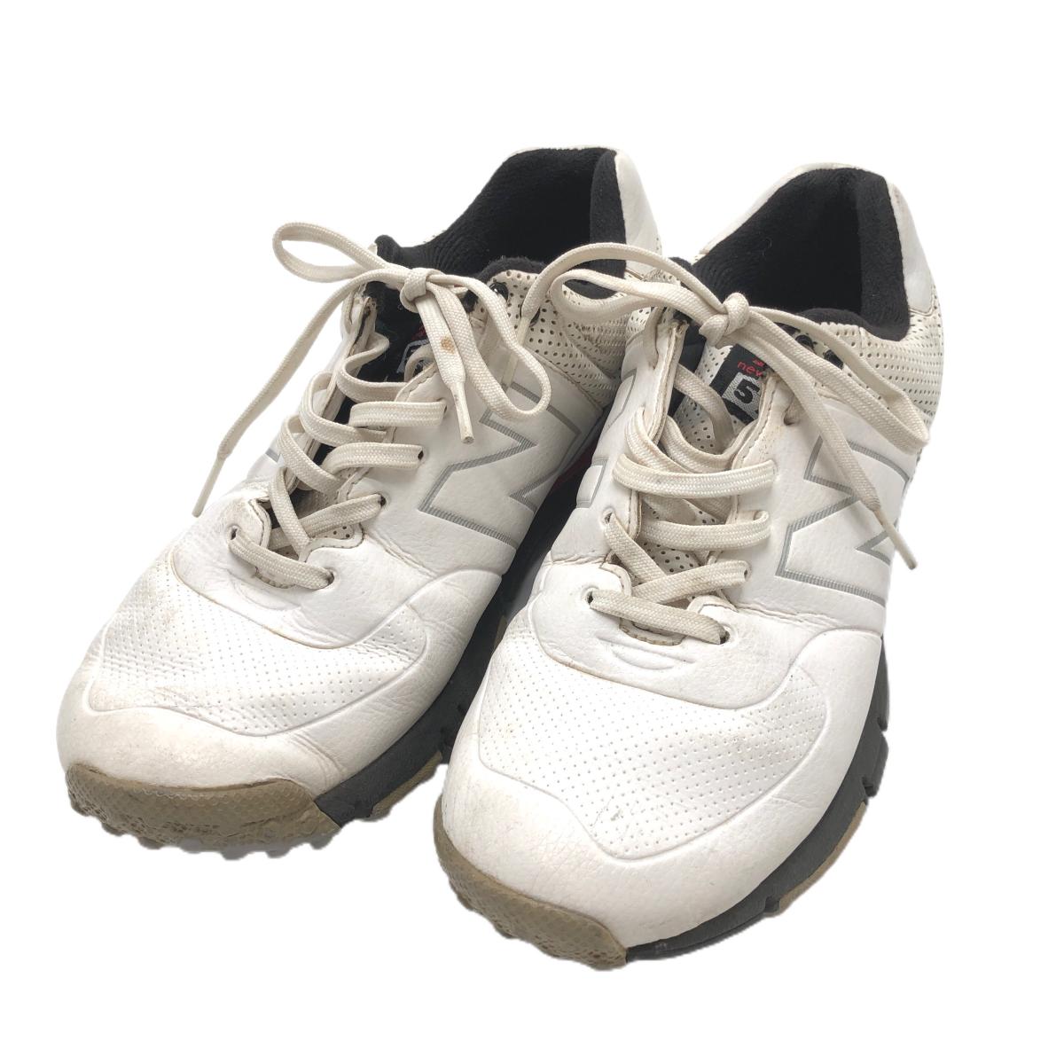 ニューバランス ゴルフシューズ 白×グレー NBG574  メンズ 26.0 ゴルフウェア New Balance