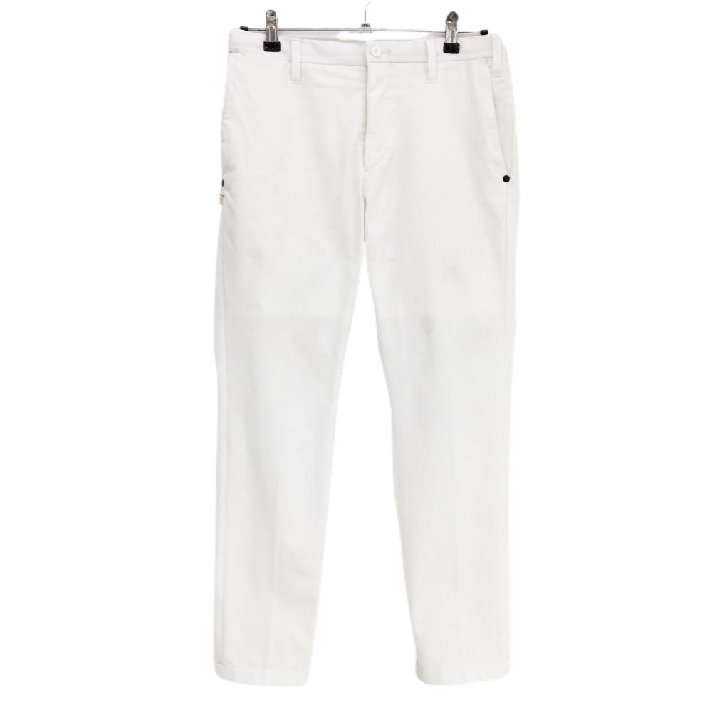 ブリーフィング パンツ 白 ストレッチ  メンズ S ゴルフウェア 2024年モデル BRIEFING
