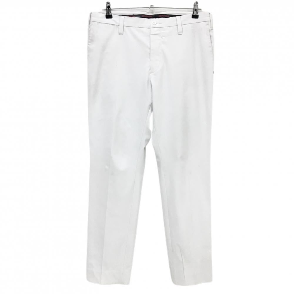 ブリーフィング パンツ 白 ストレッチ メンズ L ゴルフウェア BRIEFING