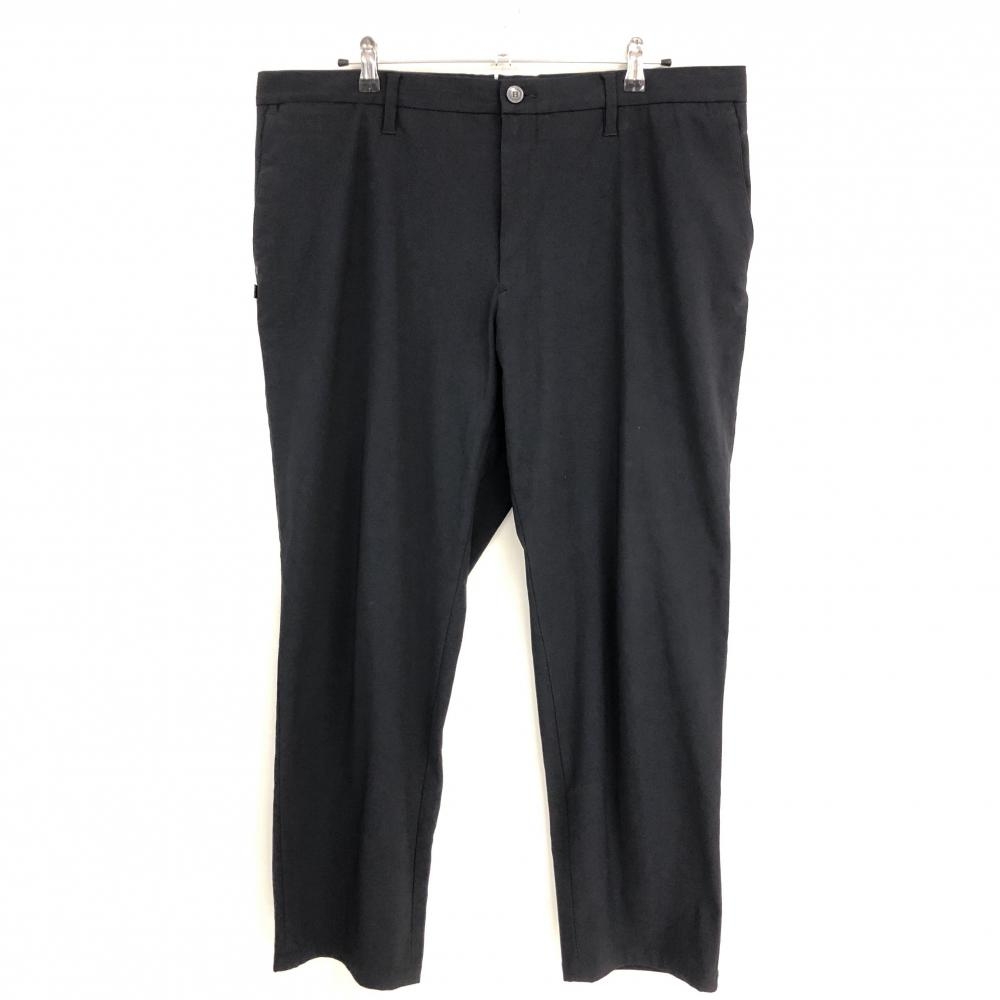 【美品】ブリーフィング パンツ 黒 後ろロゴ ストレッチ メンズ XXXL ゴルフウェア 2025年モデル、大きいサイズ BRIEFING