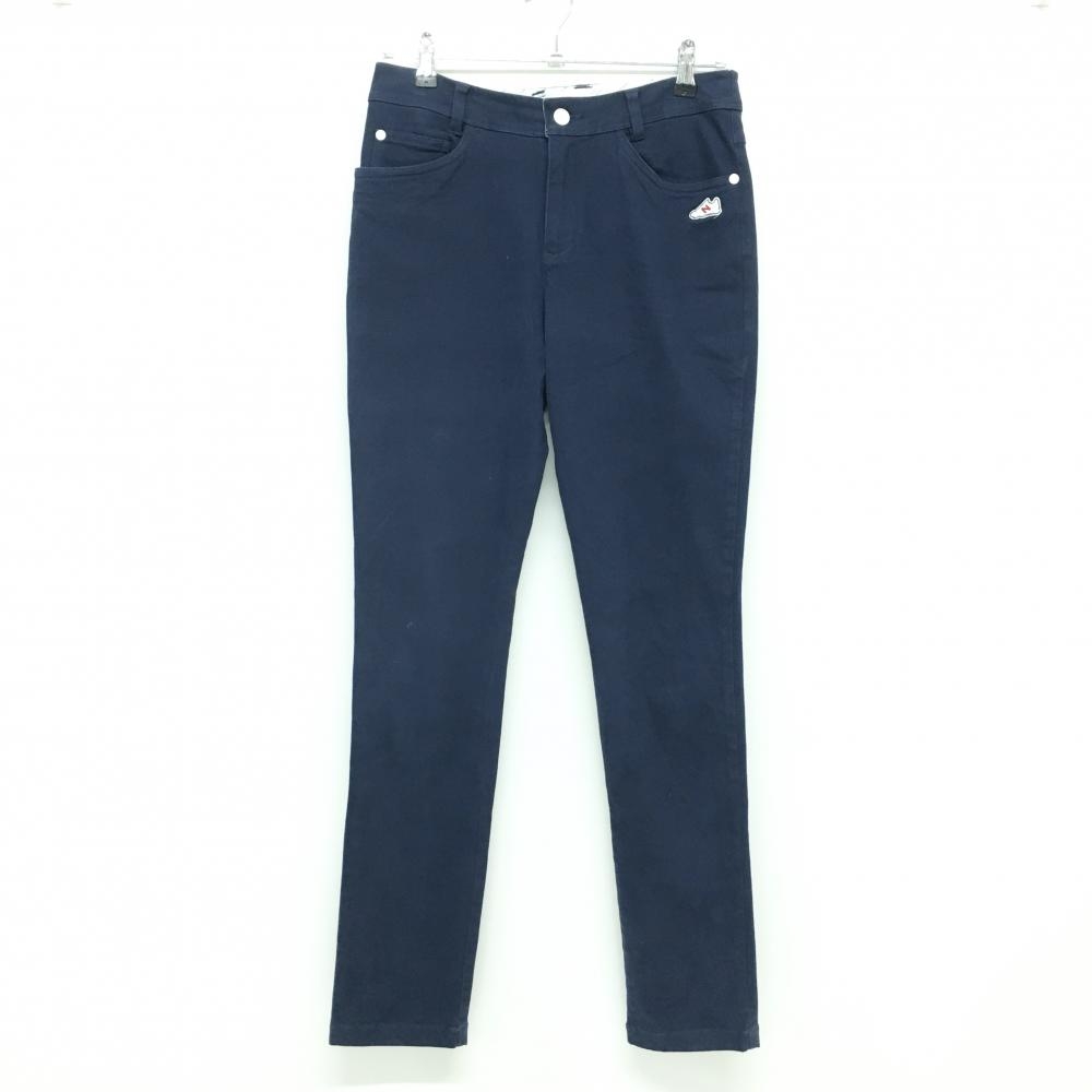 ニューバランスゴルフ パンツ ネイビー ロゴ刺しゅう レディース 1(M) ゴルフウェア New Balance