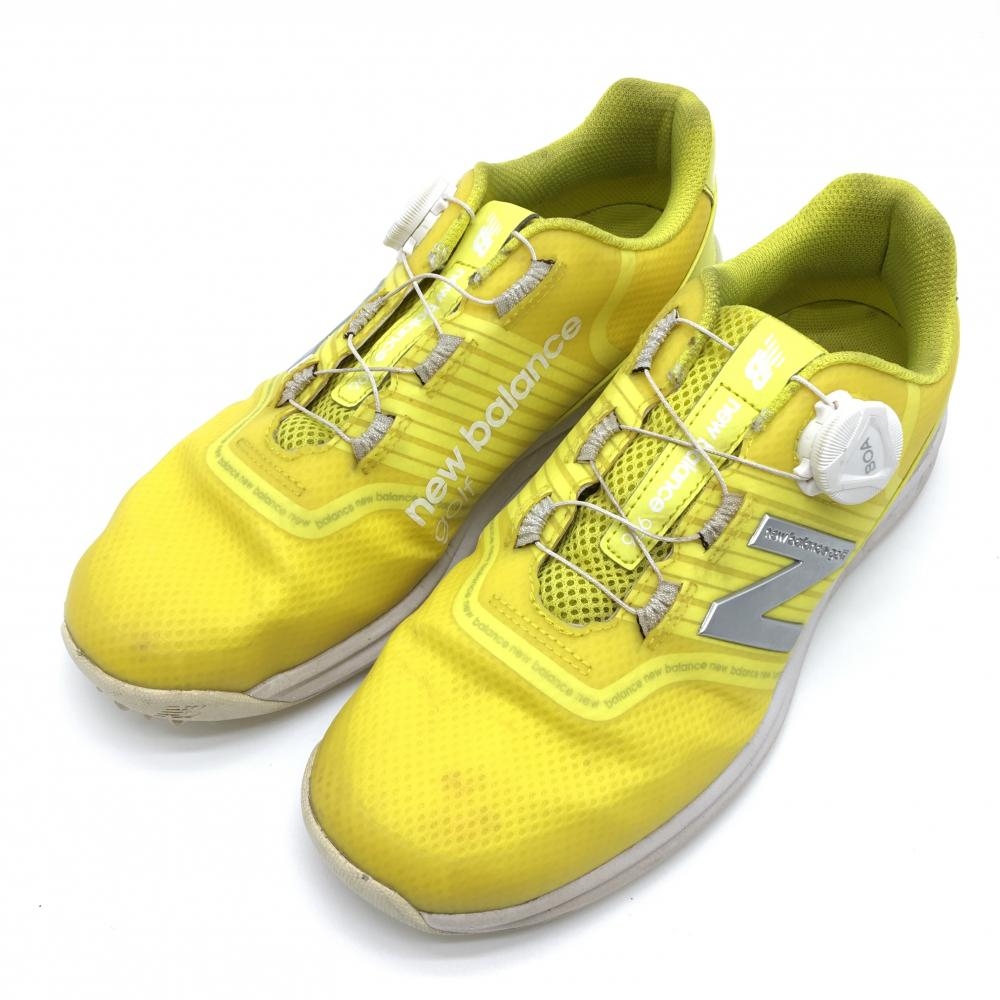ニューバランス ゴルフシューズ イエロー JGBS996L BOA スパイクレス  レディース 24 ゴルフウェア New Balance