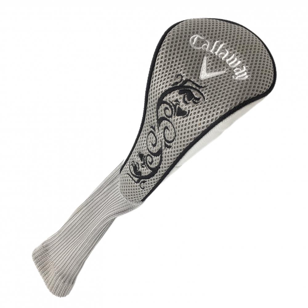 キャロウェイ ヘッドカバー ライトグレー×黒 FW フェアウェイウッド用  FWゴルフ Callaway