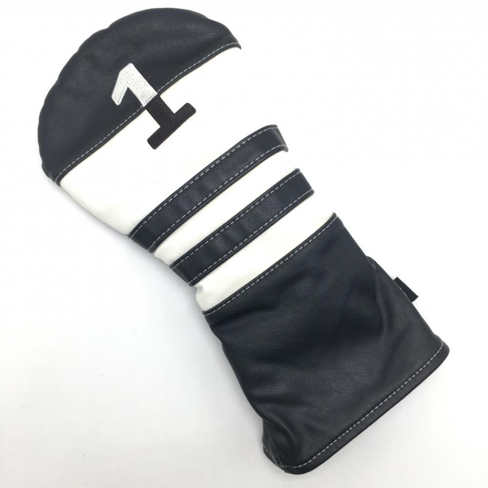 【美品】キャロウェイ ヘッドカバー(DR) 黒×白 ドライバーゴルフ Callaway