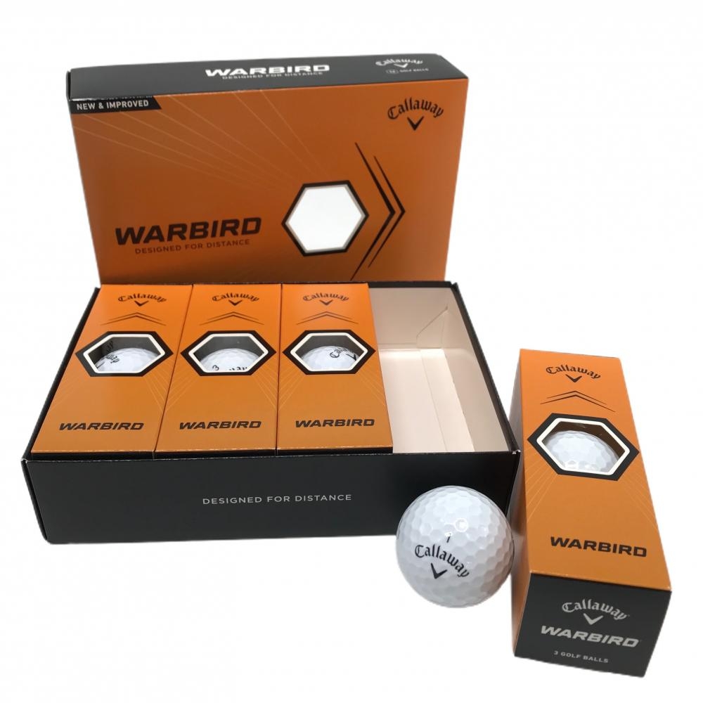 【新品】キャロウェイ ゴルフボール 白 1ダース 12球 WARBIRD ゴルフ Callaway