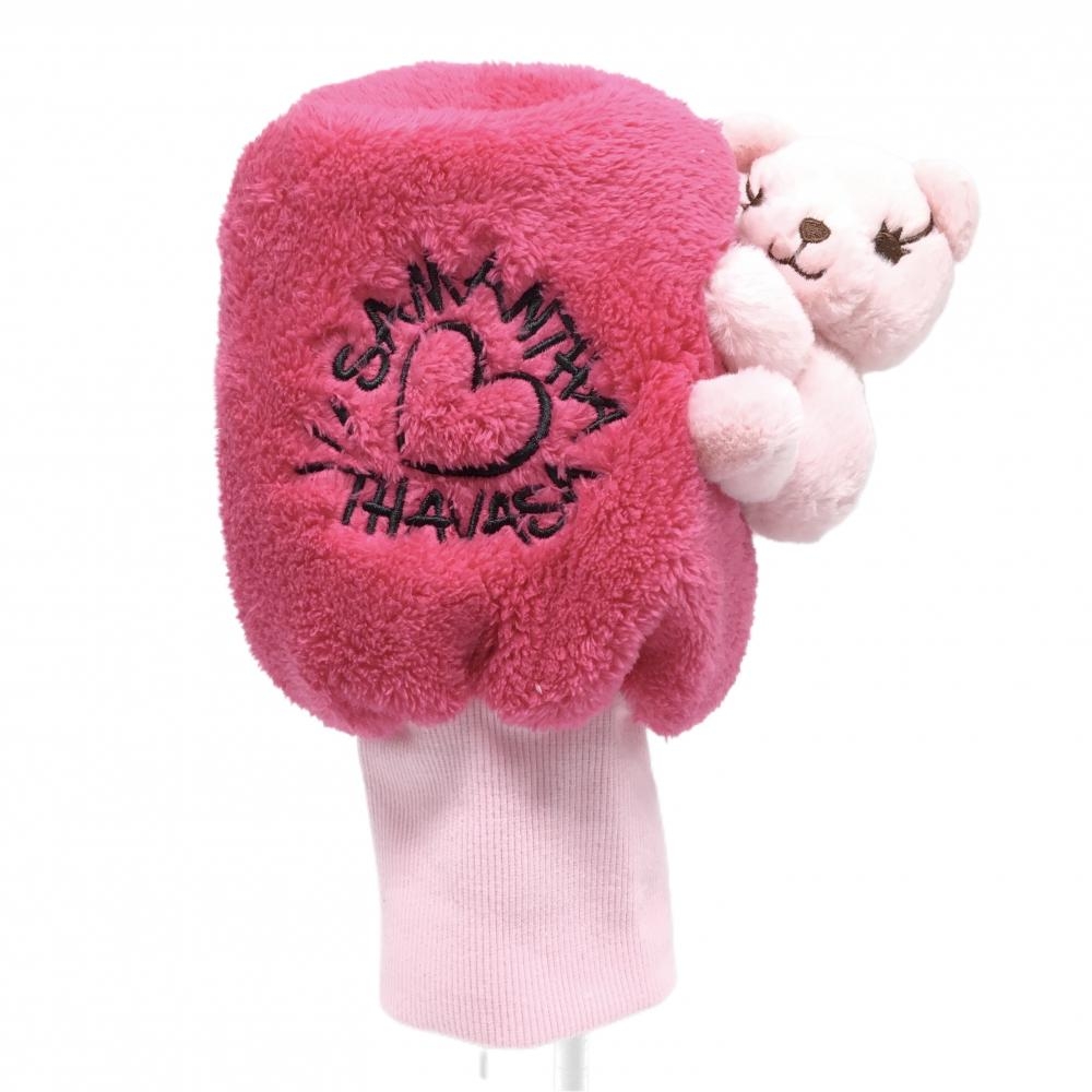 【新品】サマンサタバサ ヘッドカバー(DR) ピンク ハート クマ ぬいぐるみ ゴルフ Samantha Thavasa