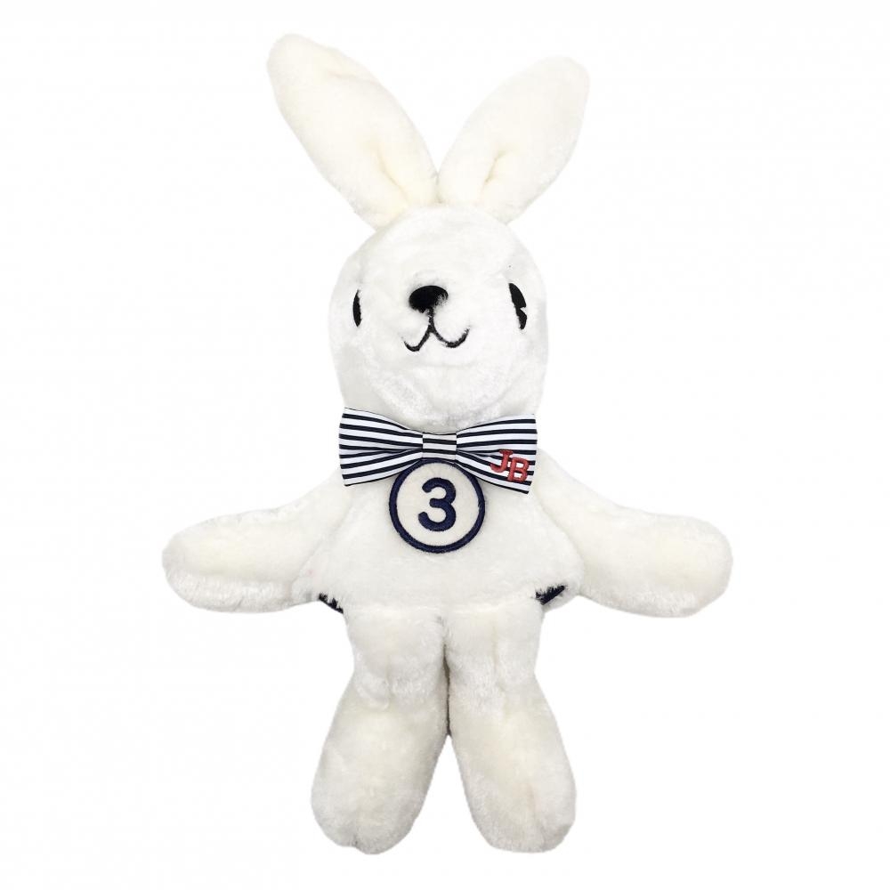 ジャックバニー ヘッドカバー(FW) 白 うさぎ フェアウェイウッド ぬいぐるみ ゴルフ Jack Bunny