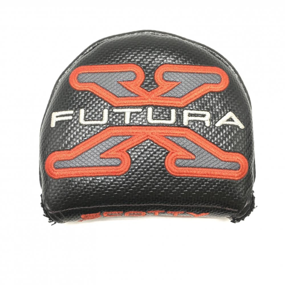 スコッティキャメロン パターカバー 黒×レッド系 マレット柄 FUTURA  ゴルフ Scotty Cameron