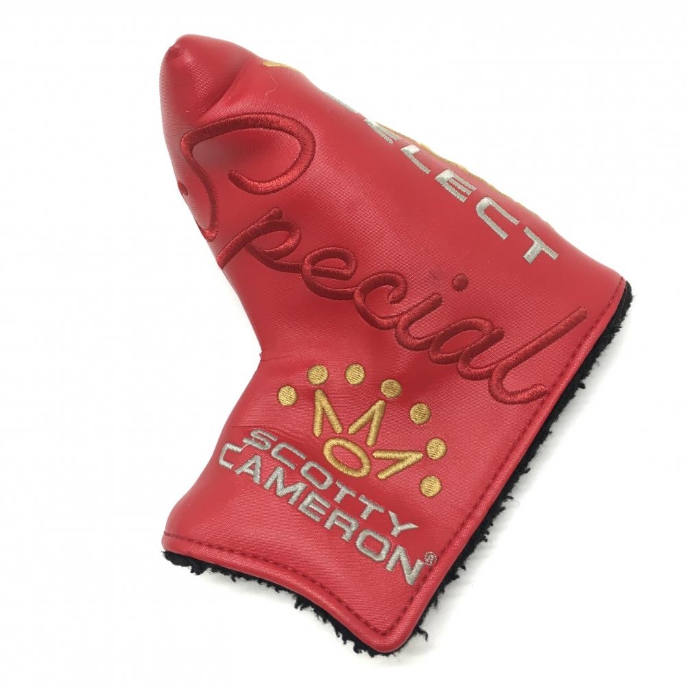 スコッティキャメロン×タイトリスト パターカバー レッド SPECIAL SERECT ピン型 ゴルフ Scotty Cameron