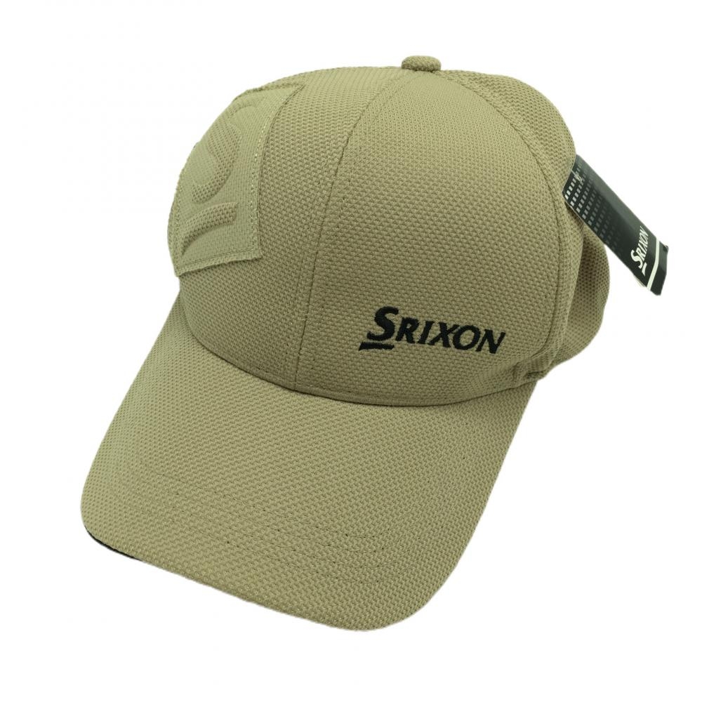 【新品】スリクソン キャップ ベージュ BOA 限定商品 フリー ゴルフウェア サンプル品 SRIXON