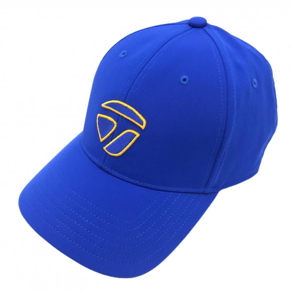 【新品】テーラーメイド キャップ ブルー ロゴ刺しゅう 57-59cm   ゴルフウェア TaylorMade