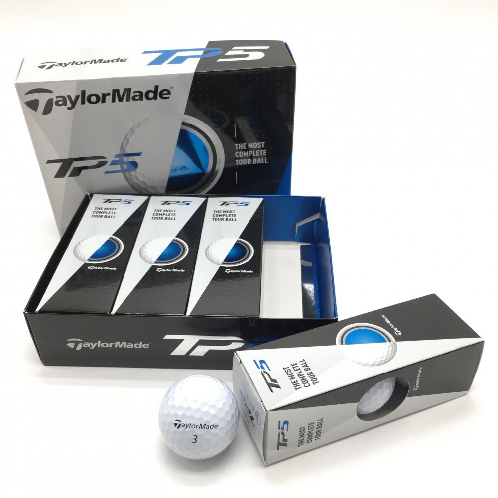 【新品】テーラーメイド ゴルフボール 白 1ダース TP5  ゴルフ TaylorMade