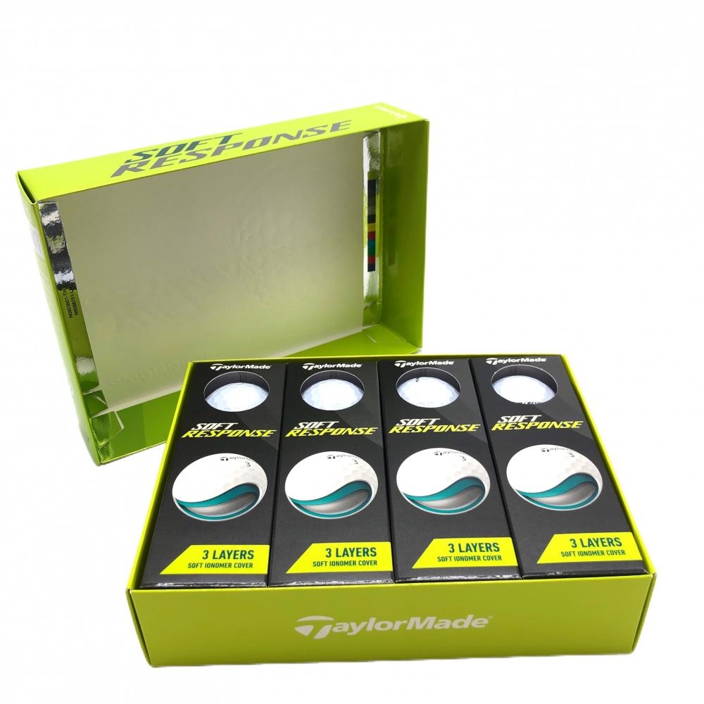 【新品】テーラーメイド ゴルフボール 白 1ダース 12球 SOFT RESPONSE ゴルフ TaylorMade
