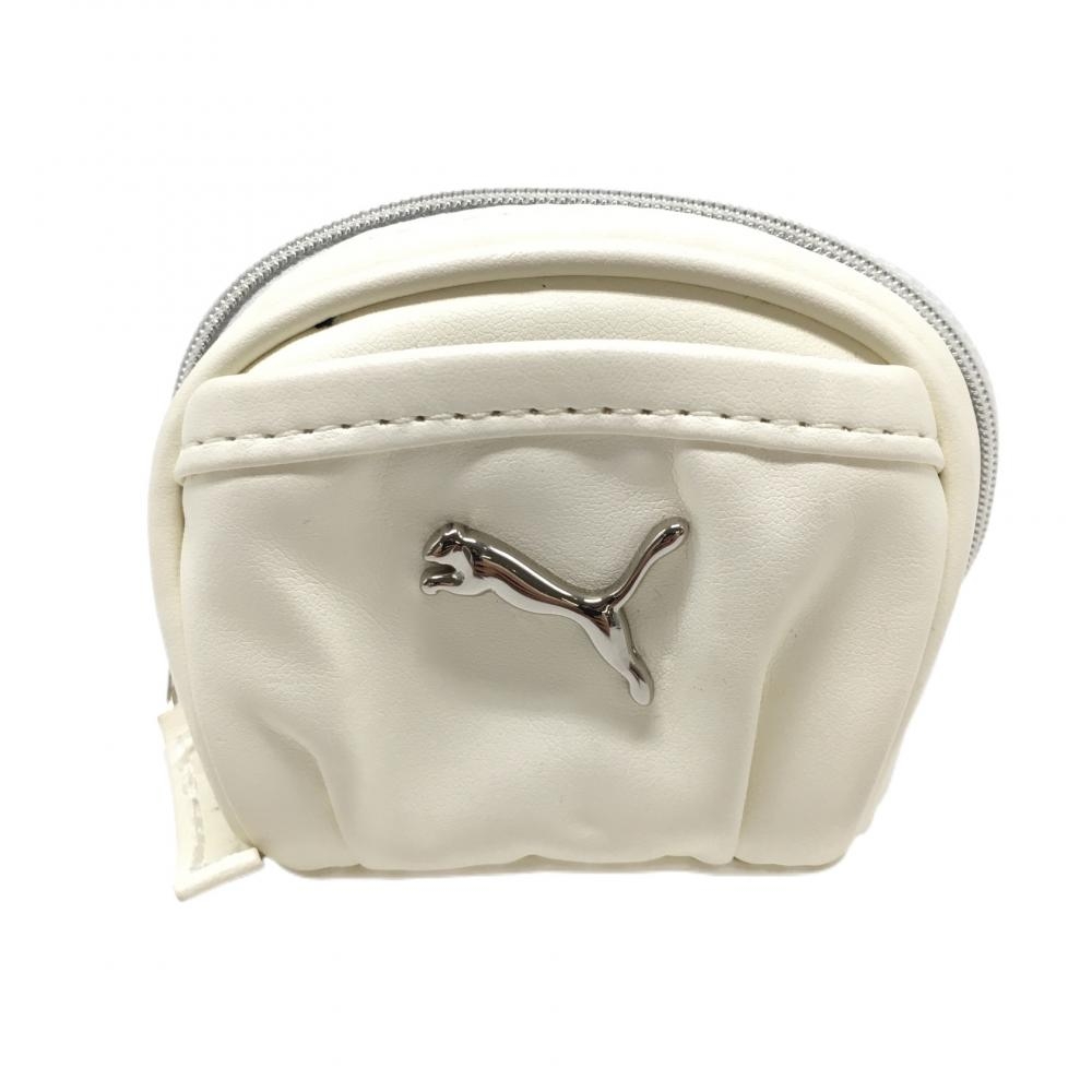 プーマ ボールケース 白 マグネットゴルフ PUMA