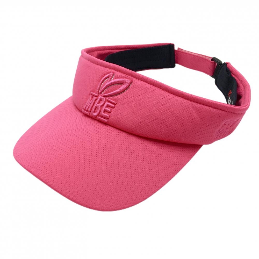 【新品】マスターバニー サンバイザー ピンク 立体ロゴ刺しゅう  FR   ゴルフウェア 2025年モデル MASTER BUNNY EDITION