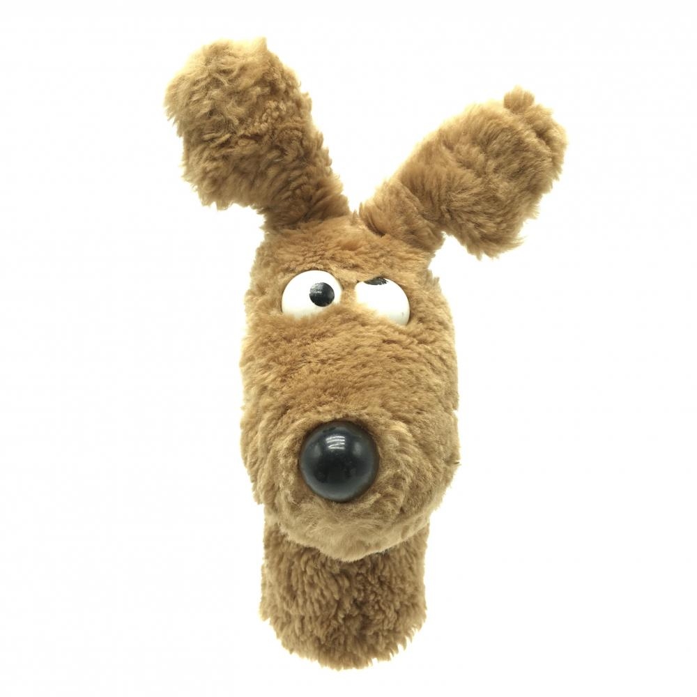 MUスポーツ ヘッドカバー(FW) ブラウン ドッグ フェアウェイウッド ぬいぐるみ  FW ゴルフ M・U SPORTS