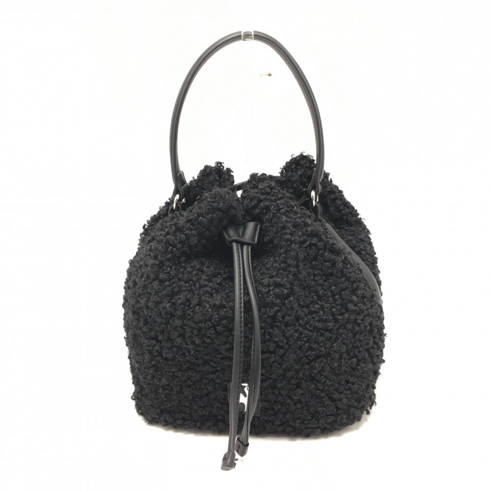 ルコック カートバッグ 黒 プードルボア  ゴルフ le coq sportif