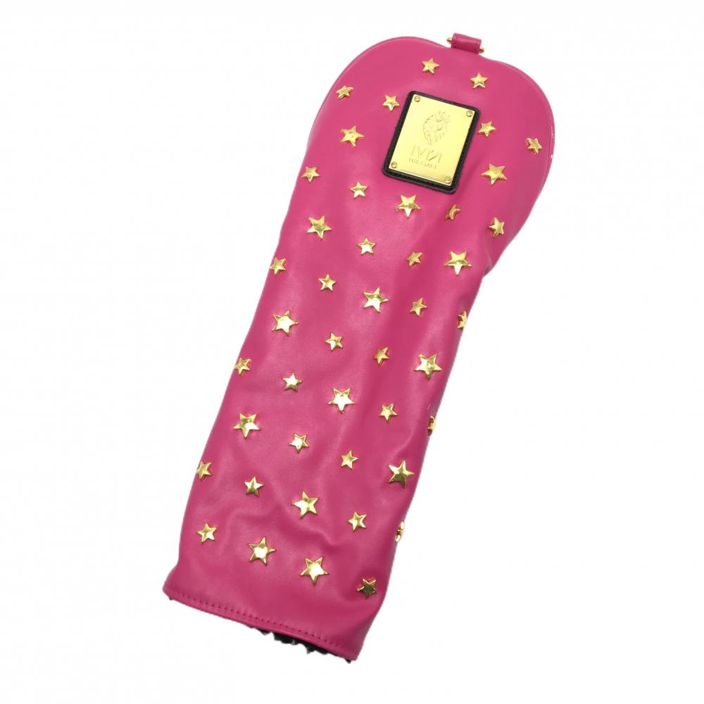 V12 ヘッドカバー(DR) ピンク×ゴールド 星 ドライバー用ゴルフ V12