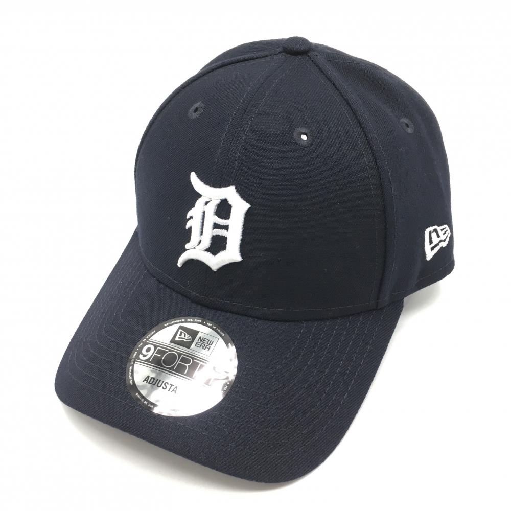 【未使用品】ニューエラ キャップ ネイビー×白 Tigers タイガース  ゴルフウェア New Era