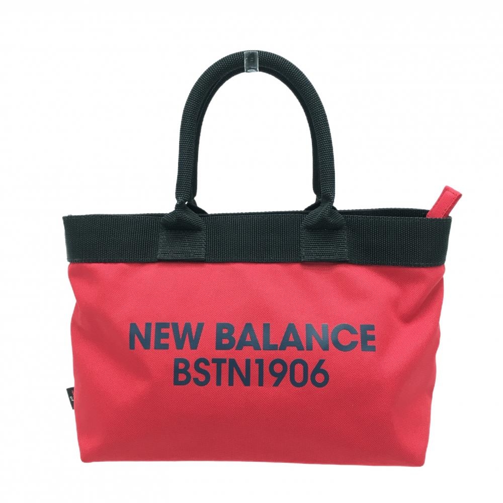【超美品】ニューバランスゴルフ カートバッグ レッド×黒 内側ポケットゴルフ New Balance