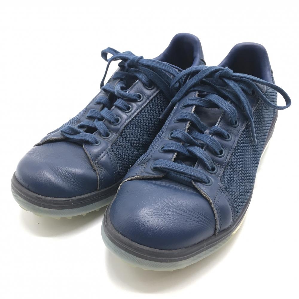 アディダス ゴルフシューズ ネイビー H03678 ゴー・トゥ・スパイクレス1 スパイクレス  メンズ 26.5 ゴルフウェア adidas