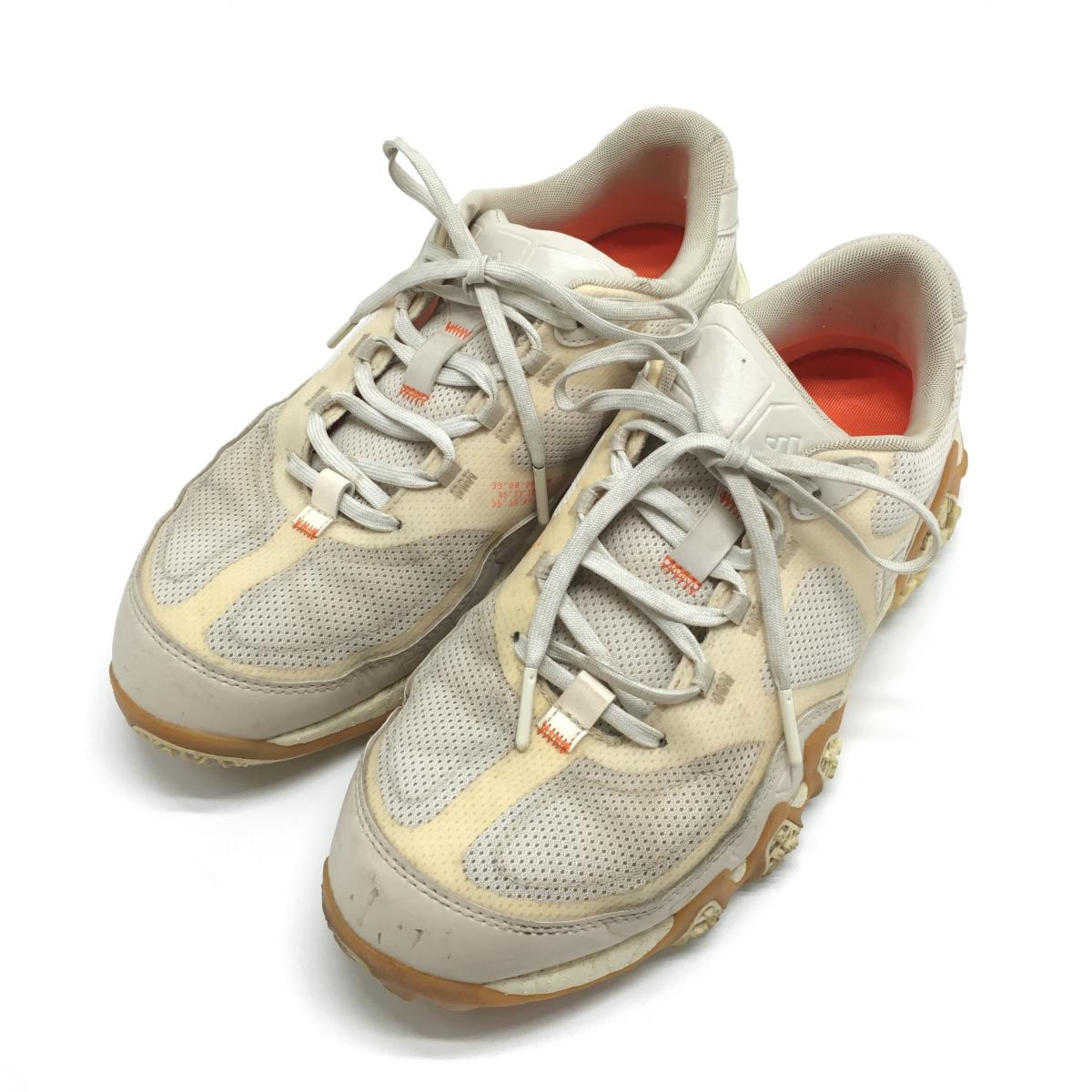 アディダス ゴルフシューズ 白×ベージュ HO3663 Lo BOOST スパイクレス  メンズ 27.0 ゴルフウェア adidas