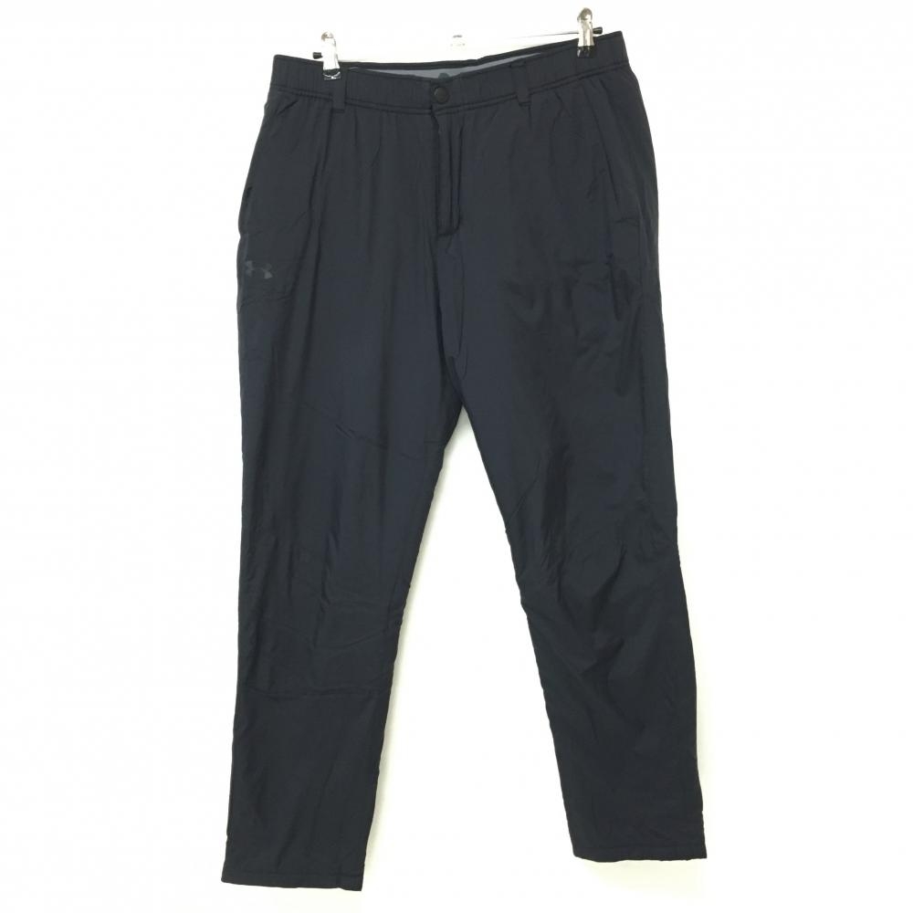 アンダーアーマー 中綿パンツ 黒 STORM ウエスト内側ゴム メンズ XXL/2TG/2EG ゴルフウェア UNDER ARMOUR