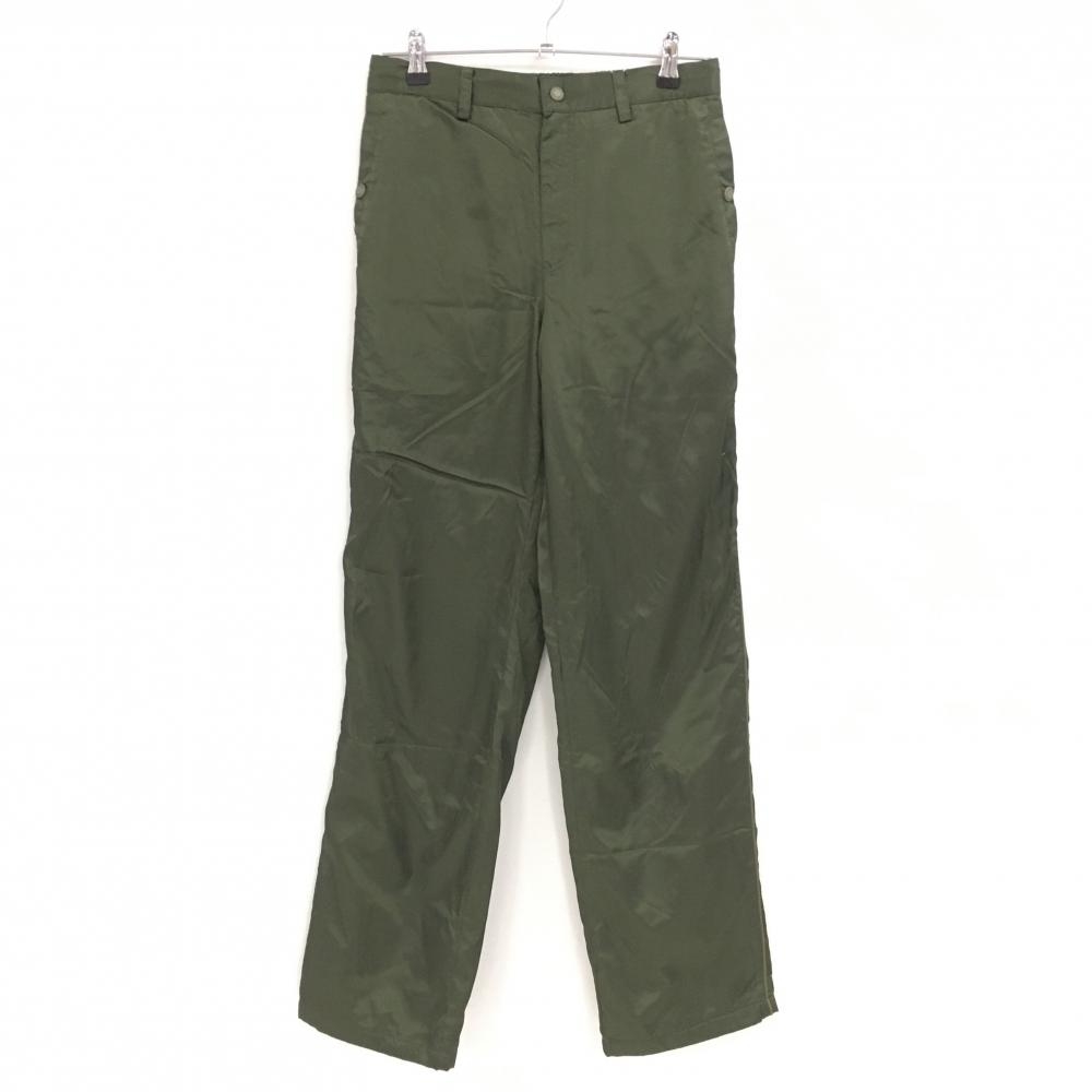 【新品】キャロウェイ パンツ グリーン シャカシャカ 裏地メッシュ微起毛 蓄熱  メンズ M ゴルフウェア Callaway