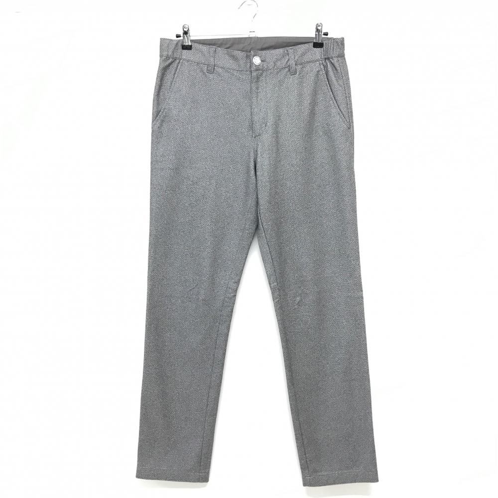 【超美品】ゾーイ パンツ 杢グレー ヘリンボーン織生地 微起毛素材 メンズ 85 ゴルフウェア ZOY