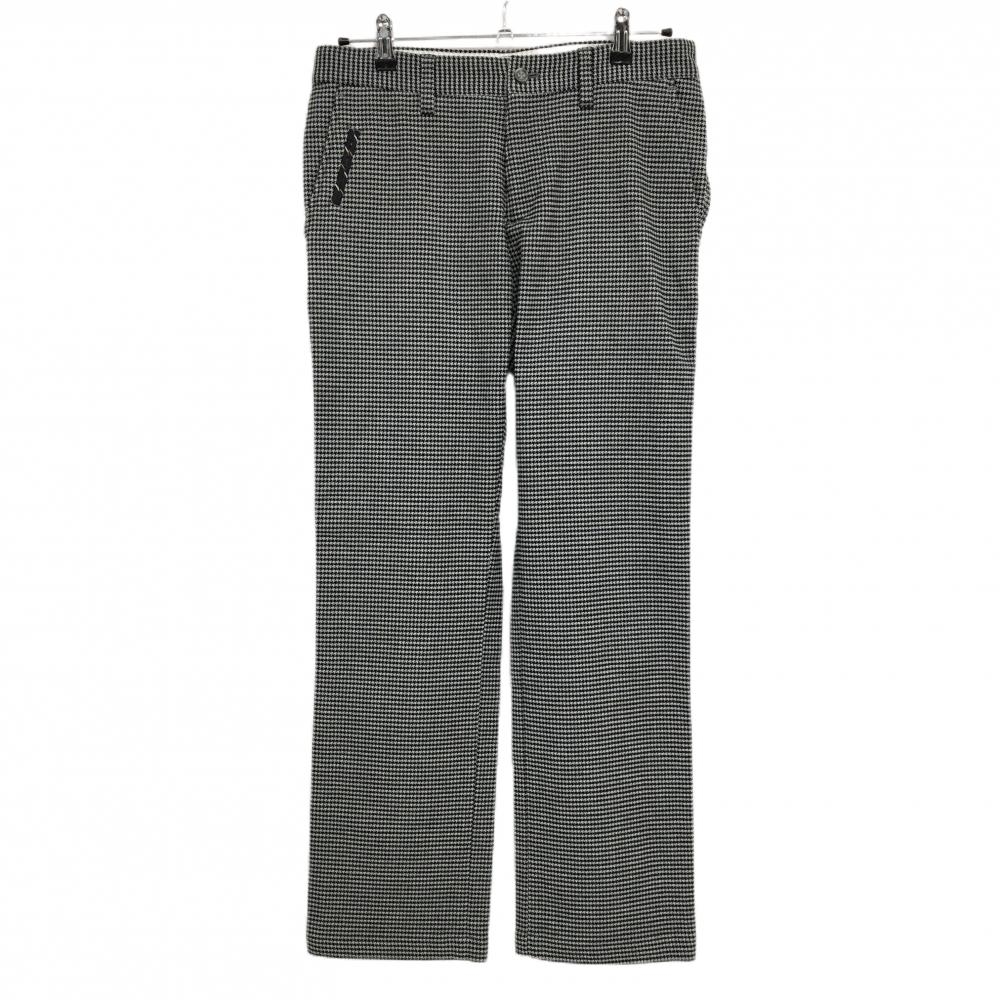【超美品】ゾーイ パンツ 黒×グレー 千鳥格子 微起毛 メンズ 79 ゴルフウェア ZOY