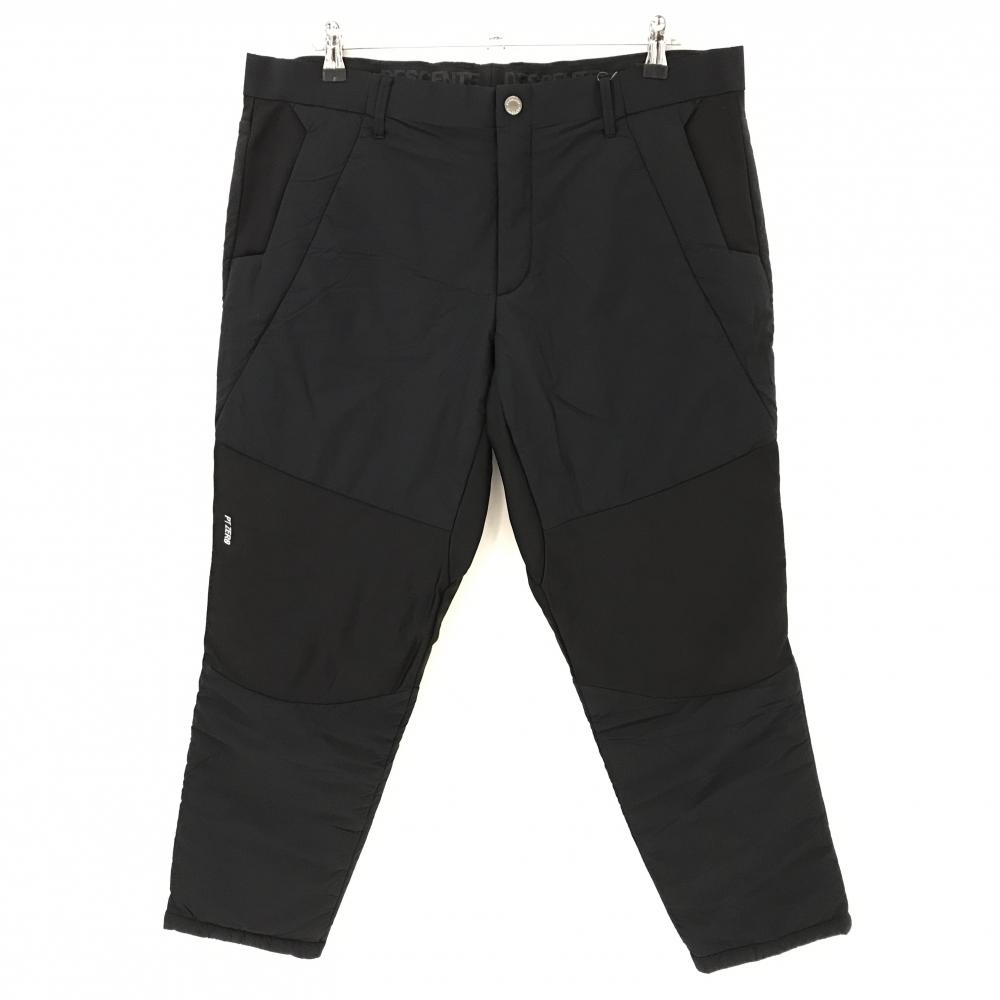 【超美品】デサントゴルフ 中綿切替パンツ 黒 PT ZERO 中田英寿 メンズ 96/XB ゴルフウェア DESCENTE